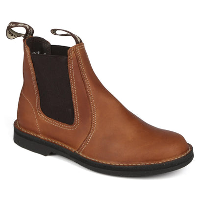 Karoo Lite Leather Boot in Crazyhorse Mocca