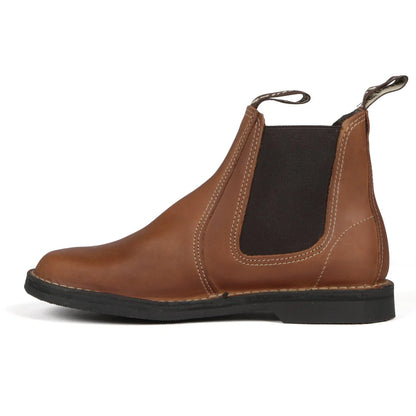 Karoo Lite Leather Boot in Crazyhorse Mocca