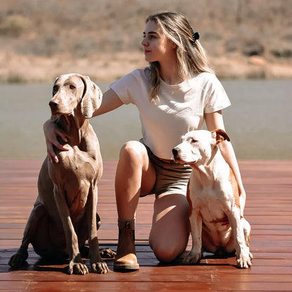 Karoo Lite Leather Boot in Crazyhorse Mocca