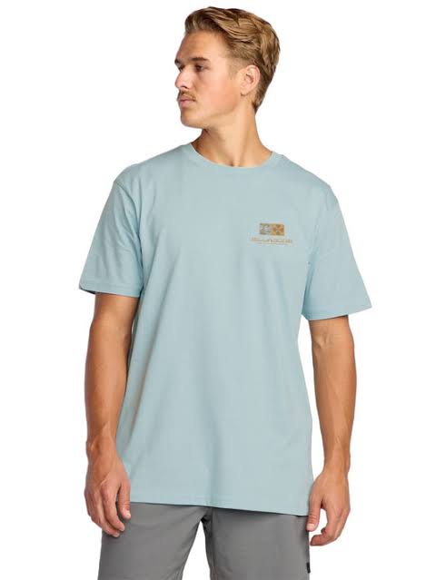 Glyph Premium SS Tee in Dusty Blue