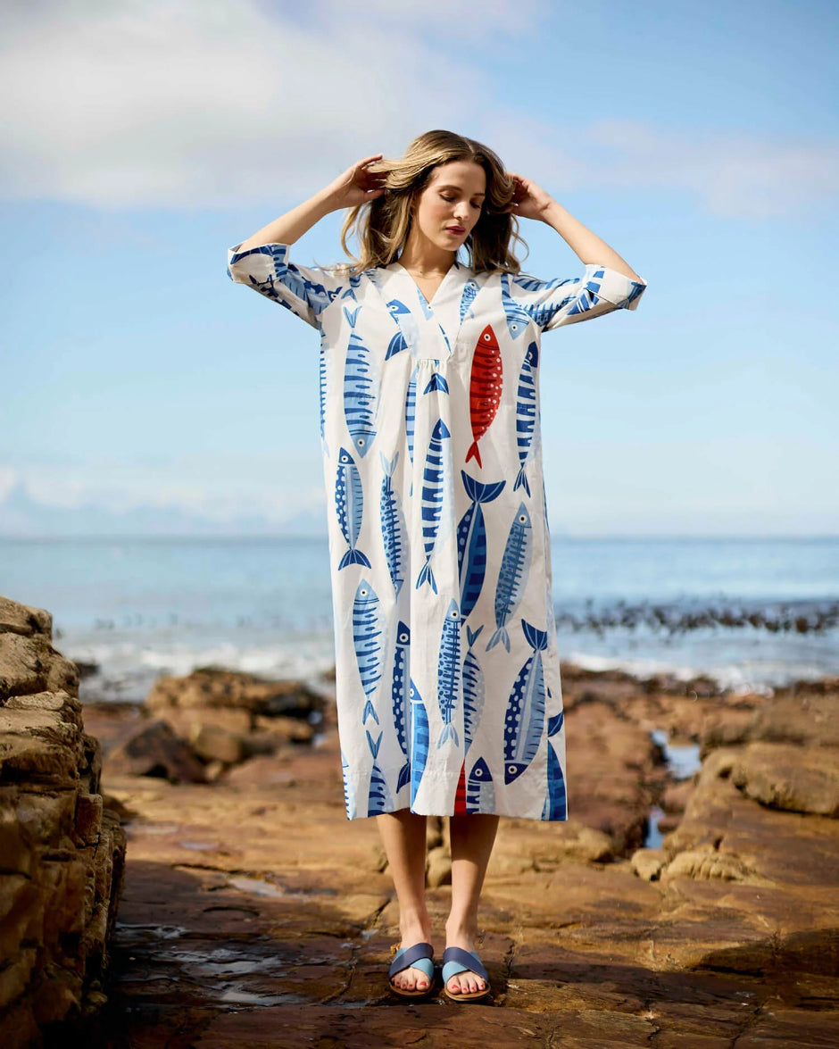 Sardine Dress in Big Sardines