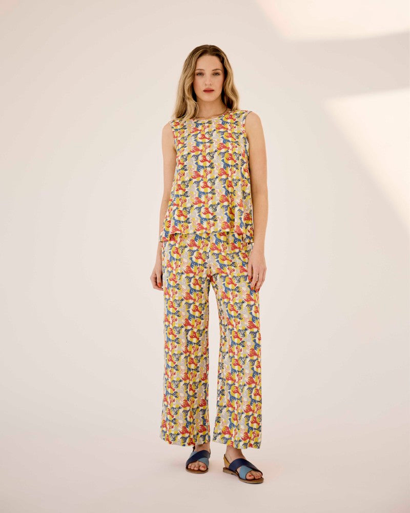 Sardine Pants in Yellow Lobsters