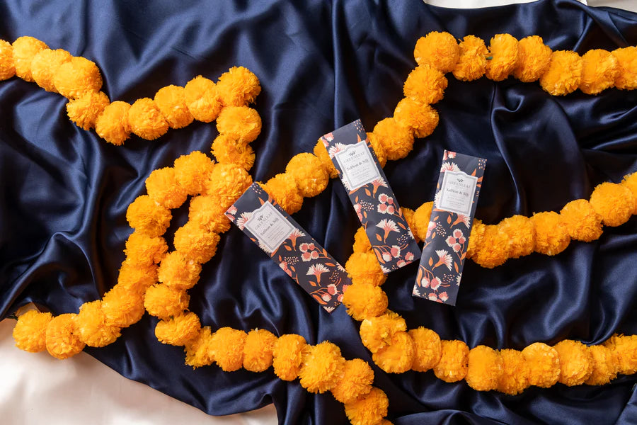 Saffron & Silk Slim Scented Sachet