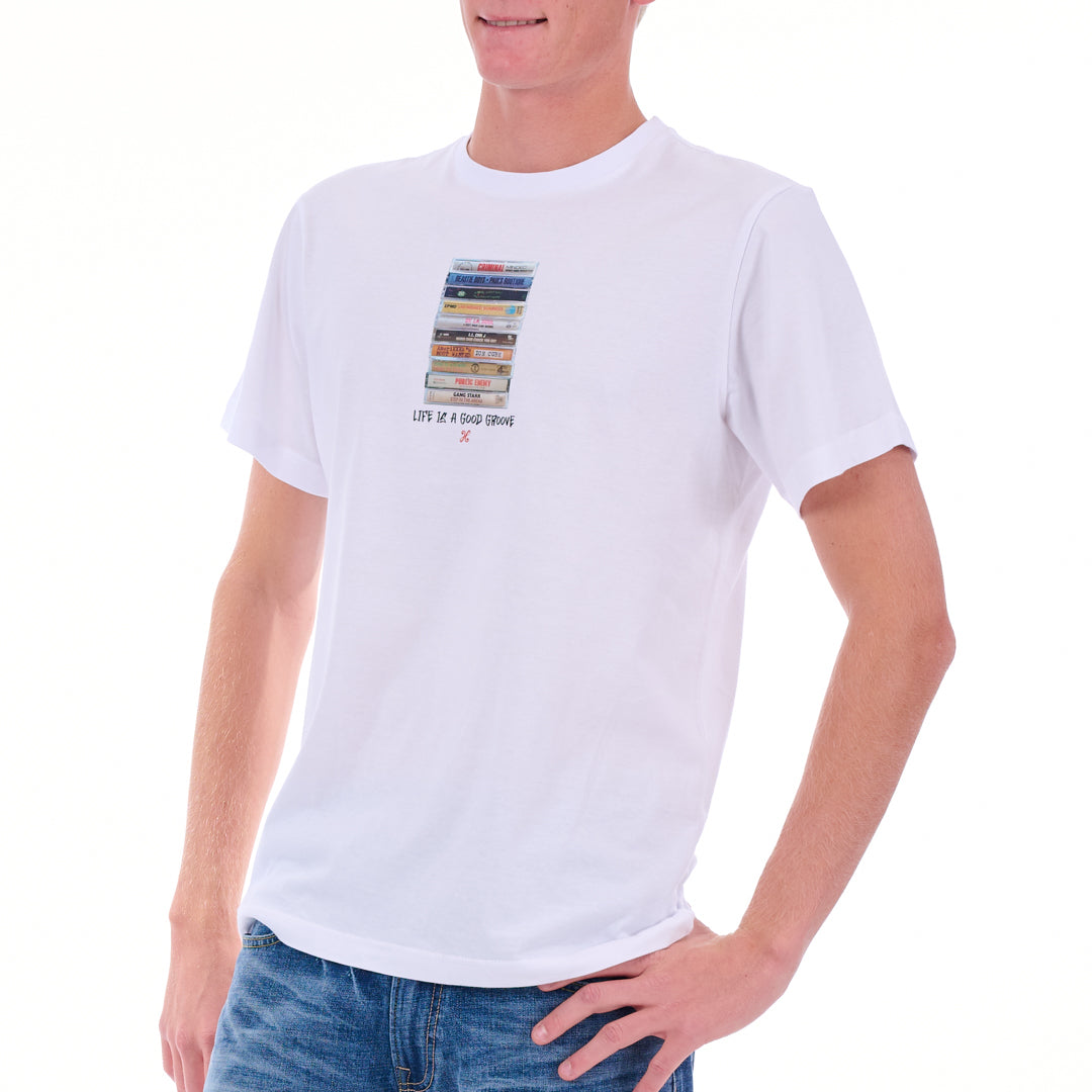 Good Grooves Tee in White