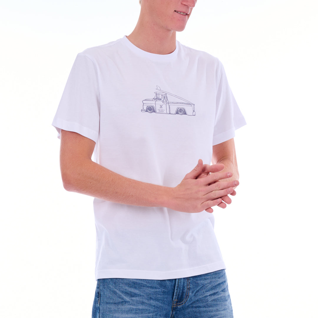 Wild Cat Truck Tee in White
