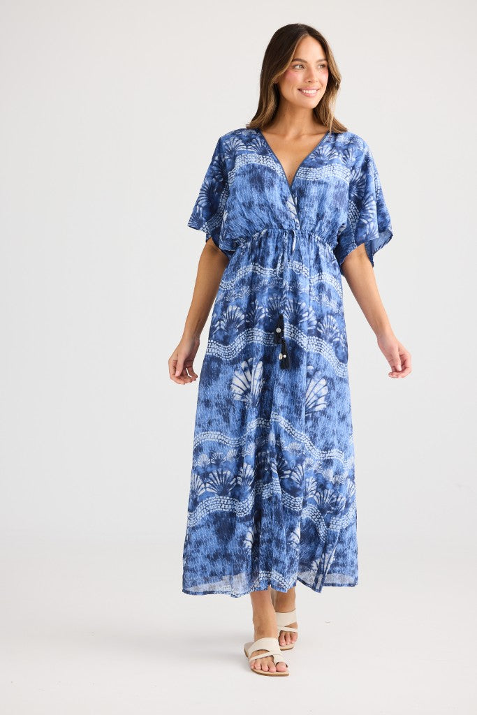 Sandbar Dress in Ocean Clam