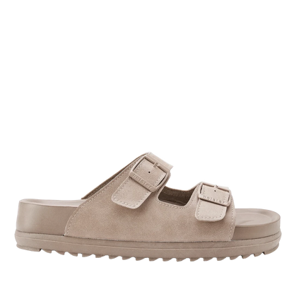 Stride Sandal in Beige