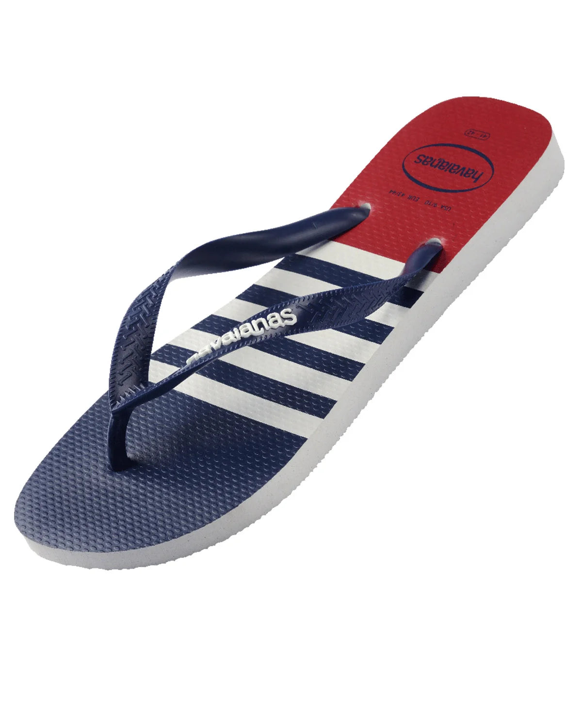 Top Nautical in White / Navy / Red