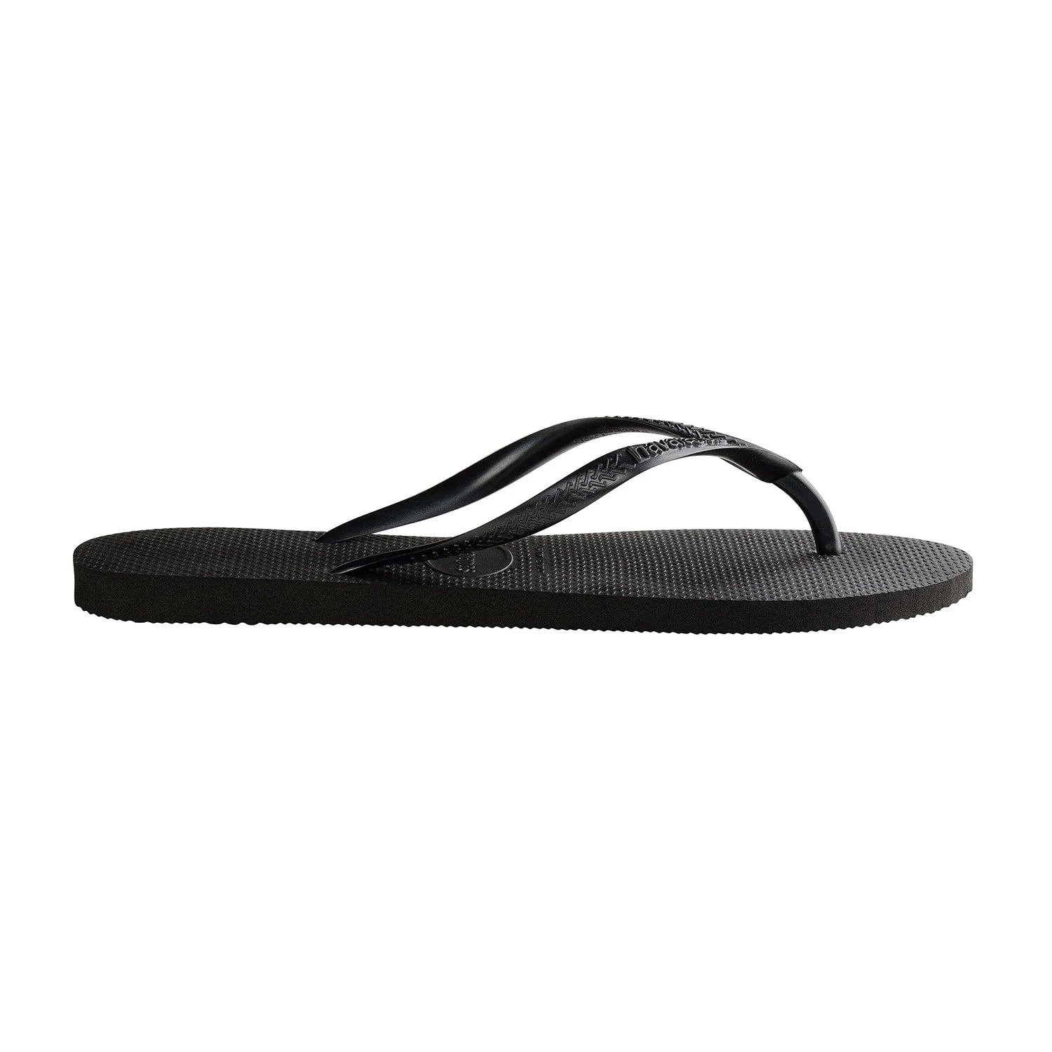 Slim Flip Flops in Black