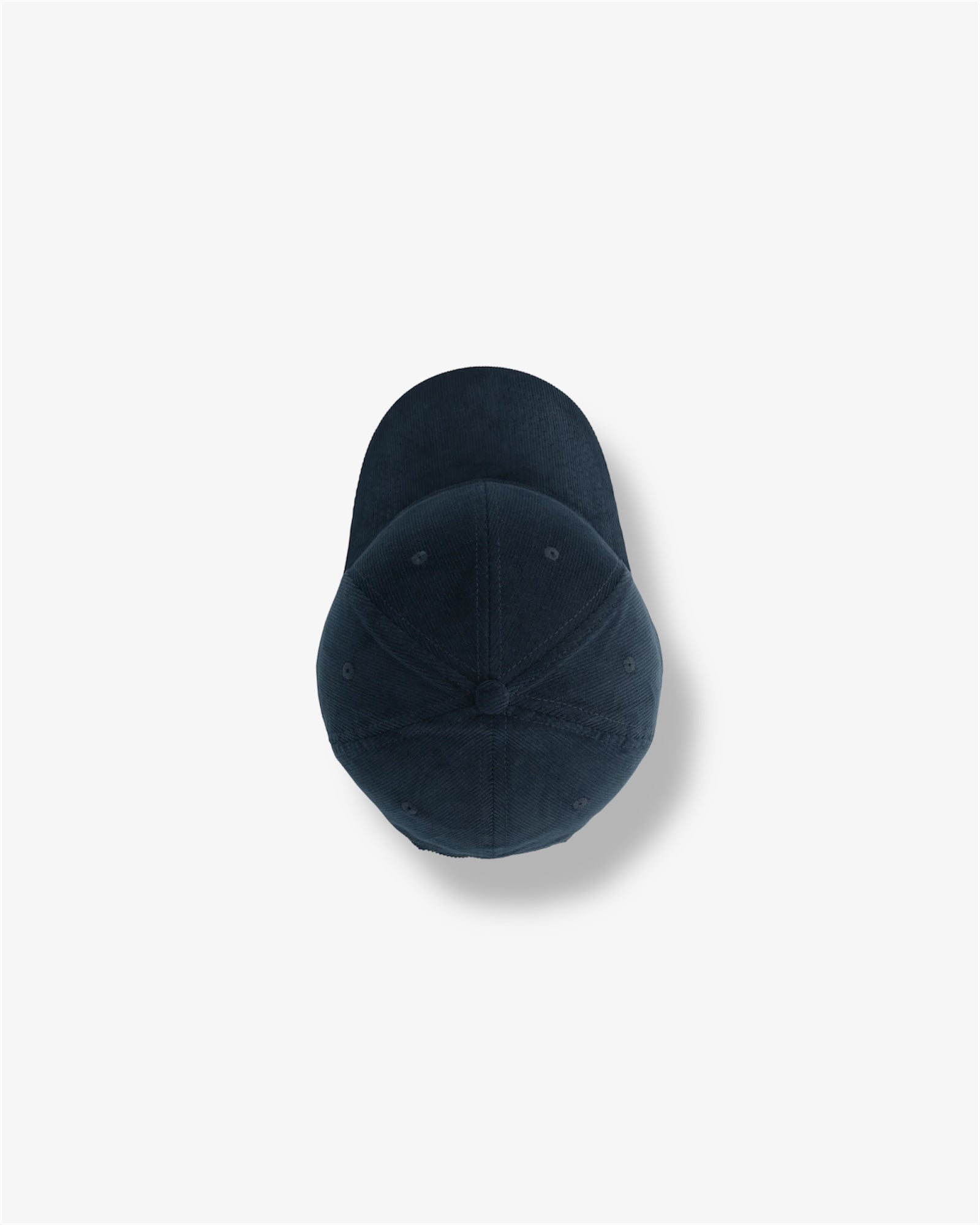 Corduroy 6 Panel Cap in Navy