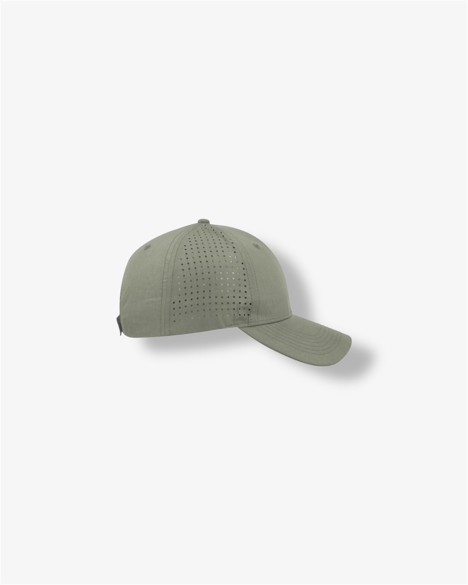 Ultra Melange 6 Panel Cap in Light Grey