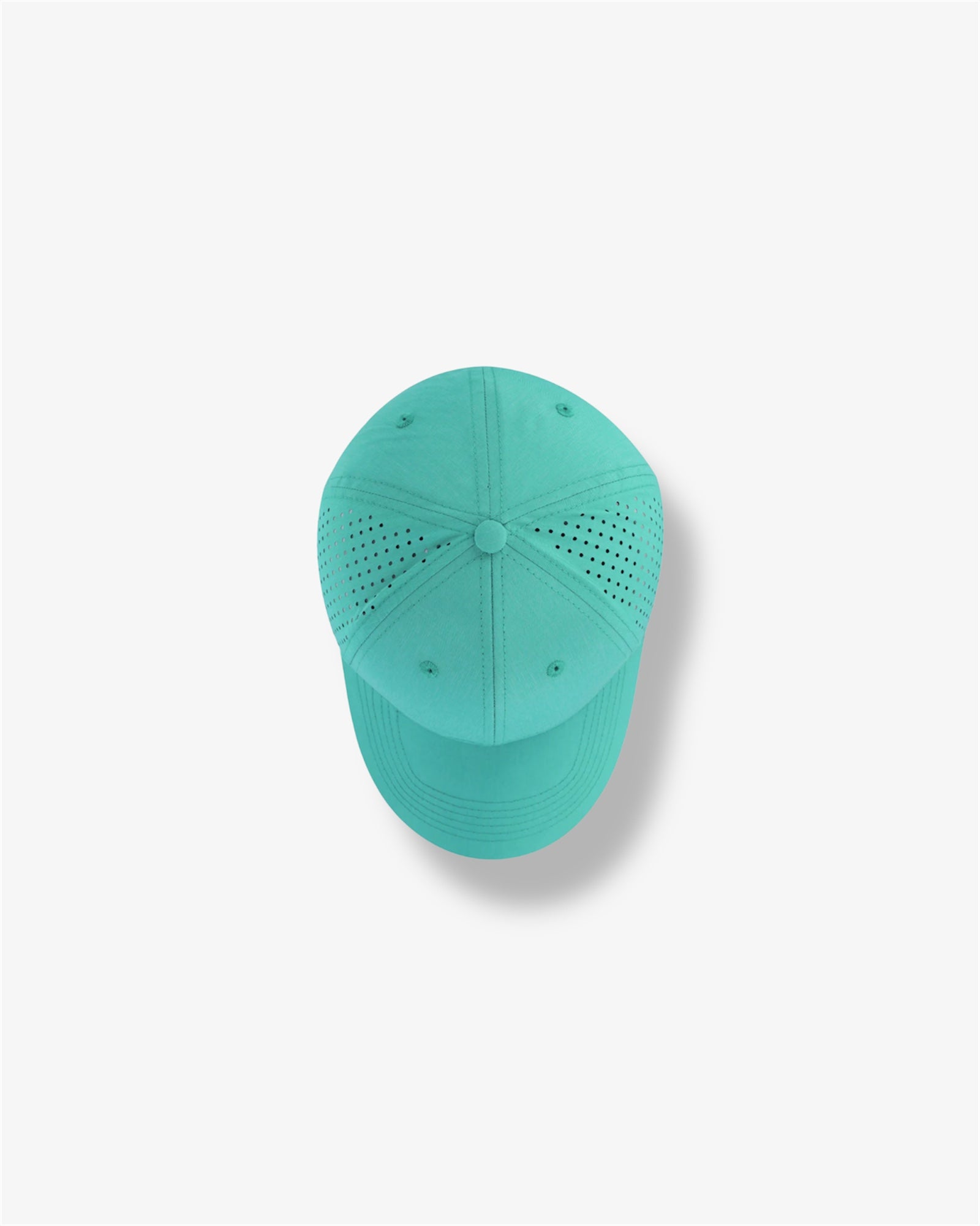 Ultra Melange 6 Panel Cap in Aqua