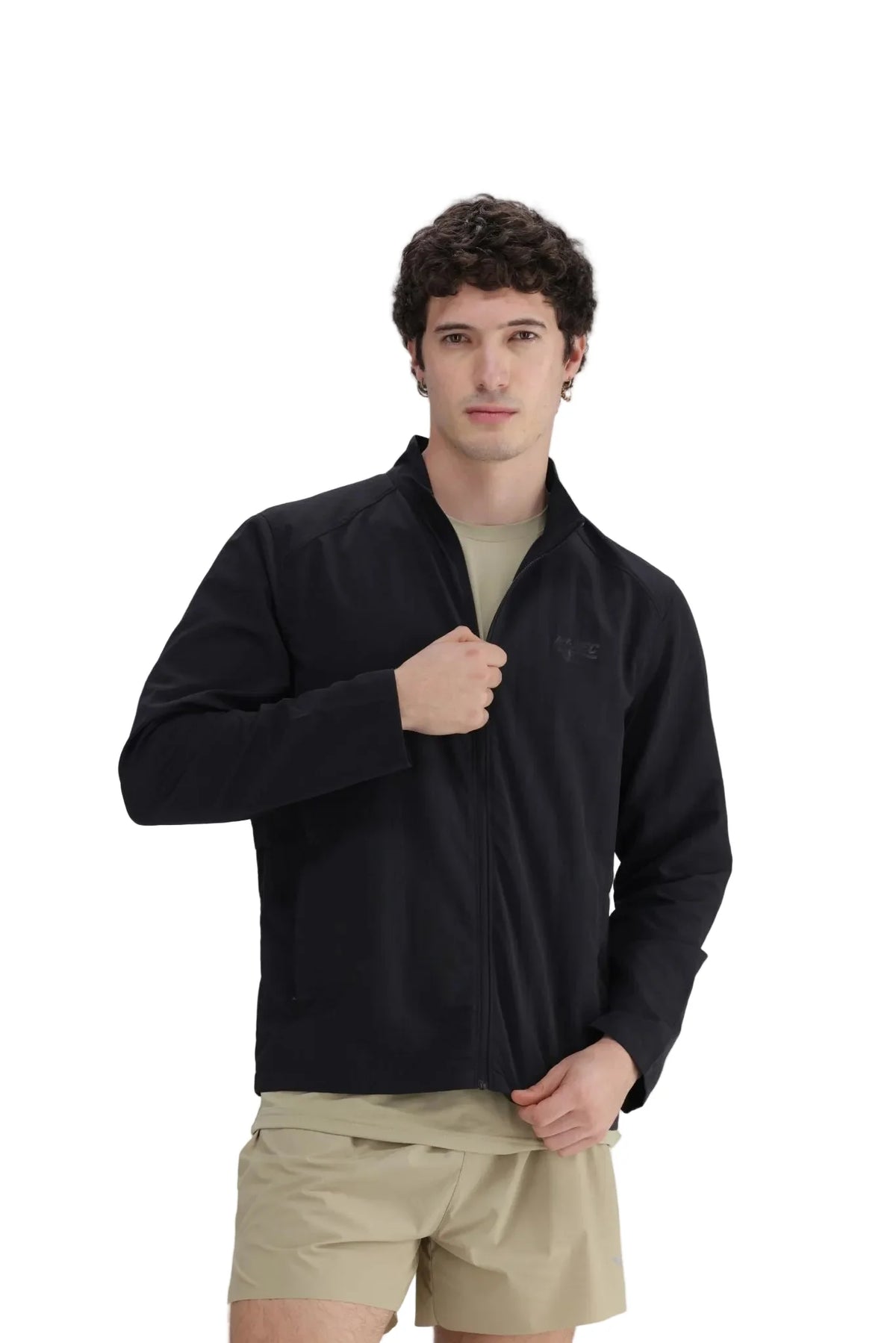 City Track Jacket in Black