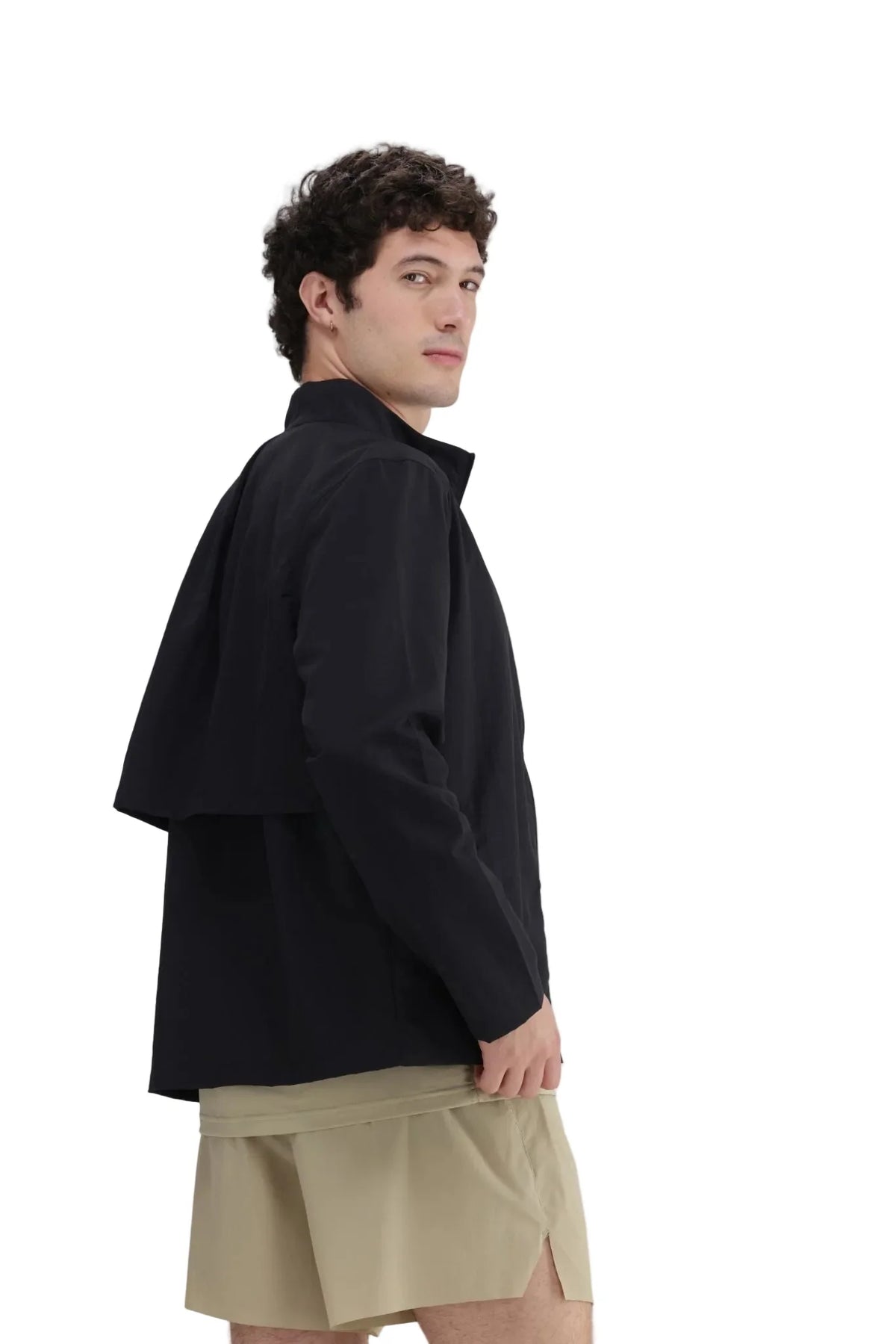 City Track Jacket in Black