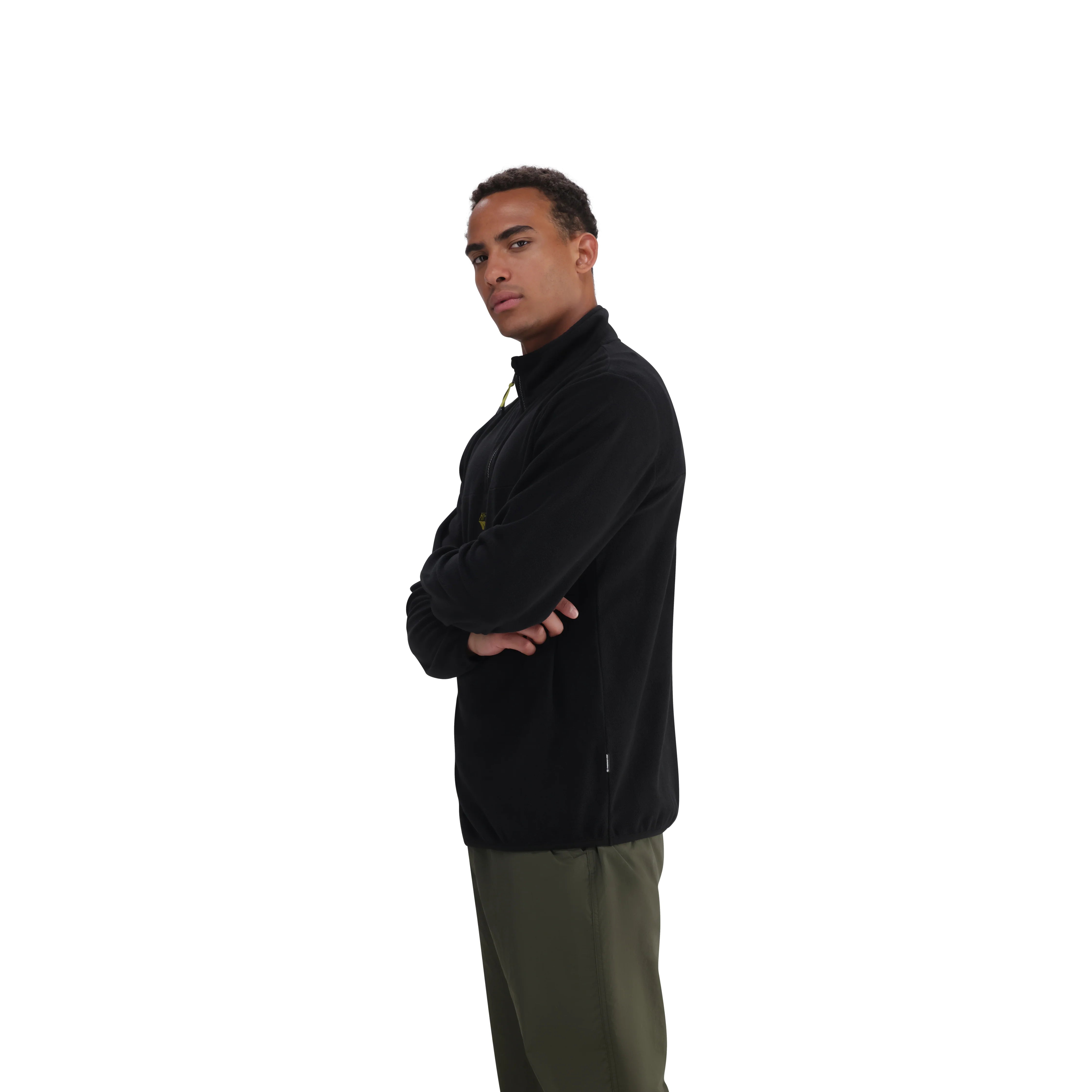 Core 1/4 Zip Fleece in Black