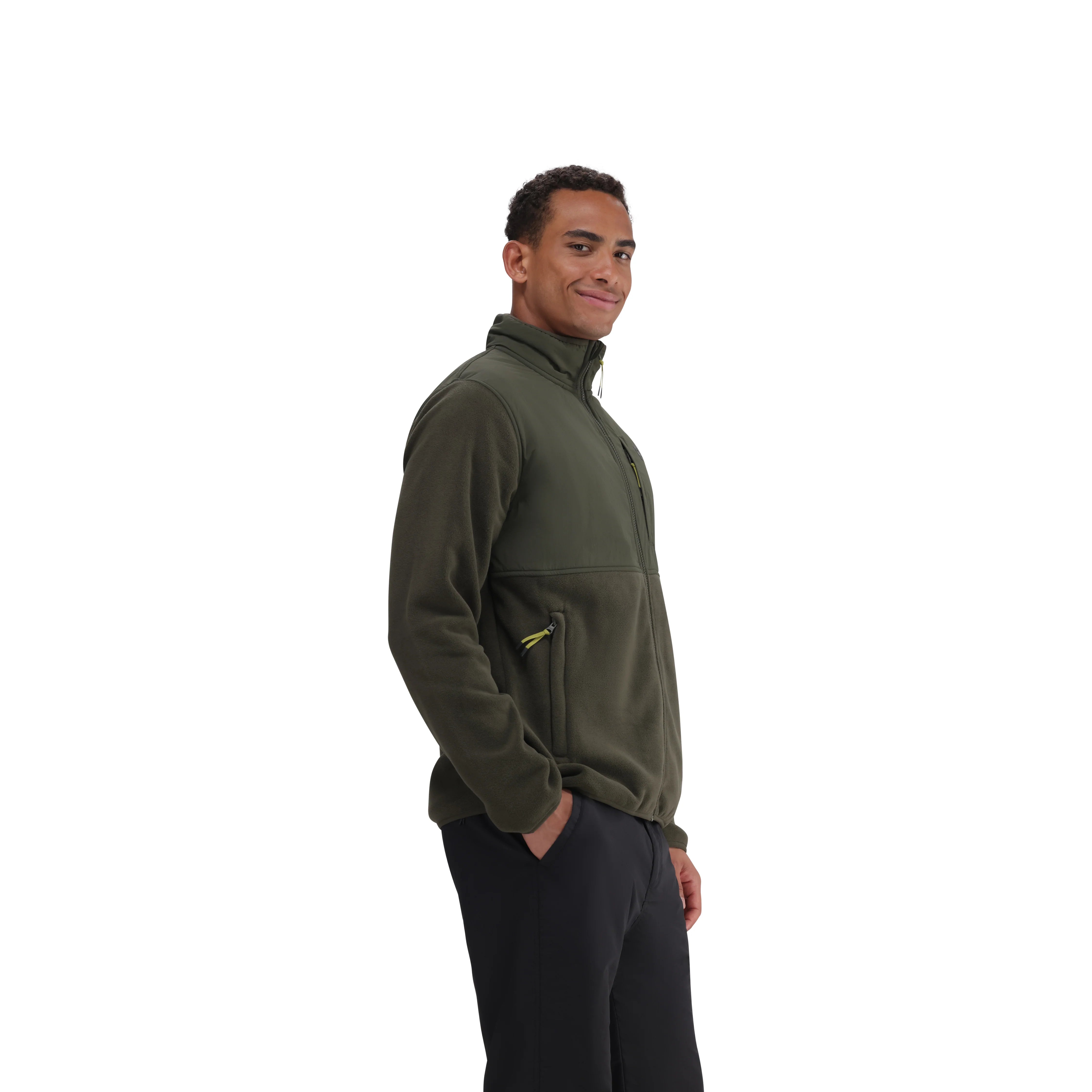 Core Full Zip Fleece in Grape Leaf