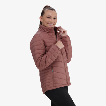 Neva II Puffer Jacket in Burlwood