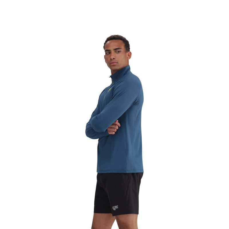 Geo 1/4 Zip Top in Deep Dive