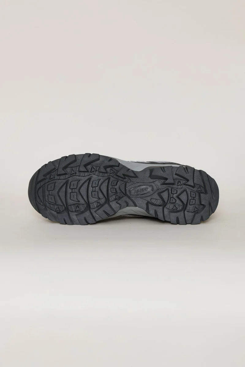 Raider Low Cut Shoe in Grey / Red