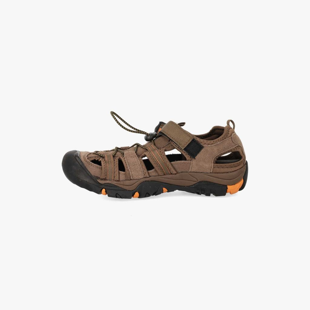 Reef Strap Sandal in Brown Desert / Burnt Orange