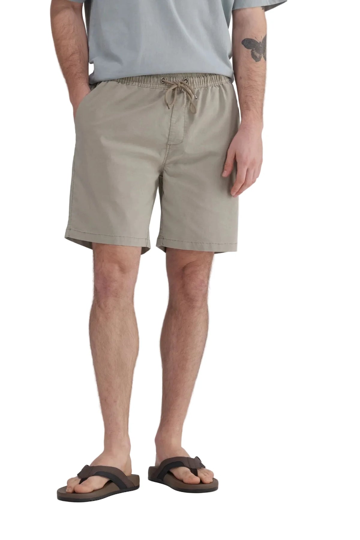 Stonewash Shorts in Winter Twig