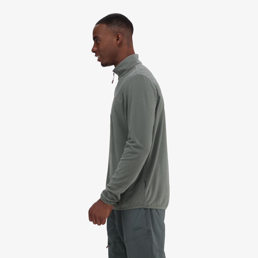 Tech 1/4 Zip Fleece in Agave Green