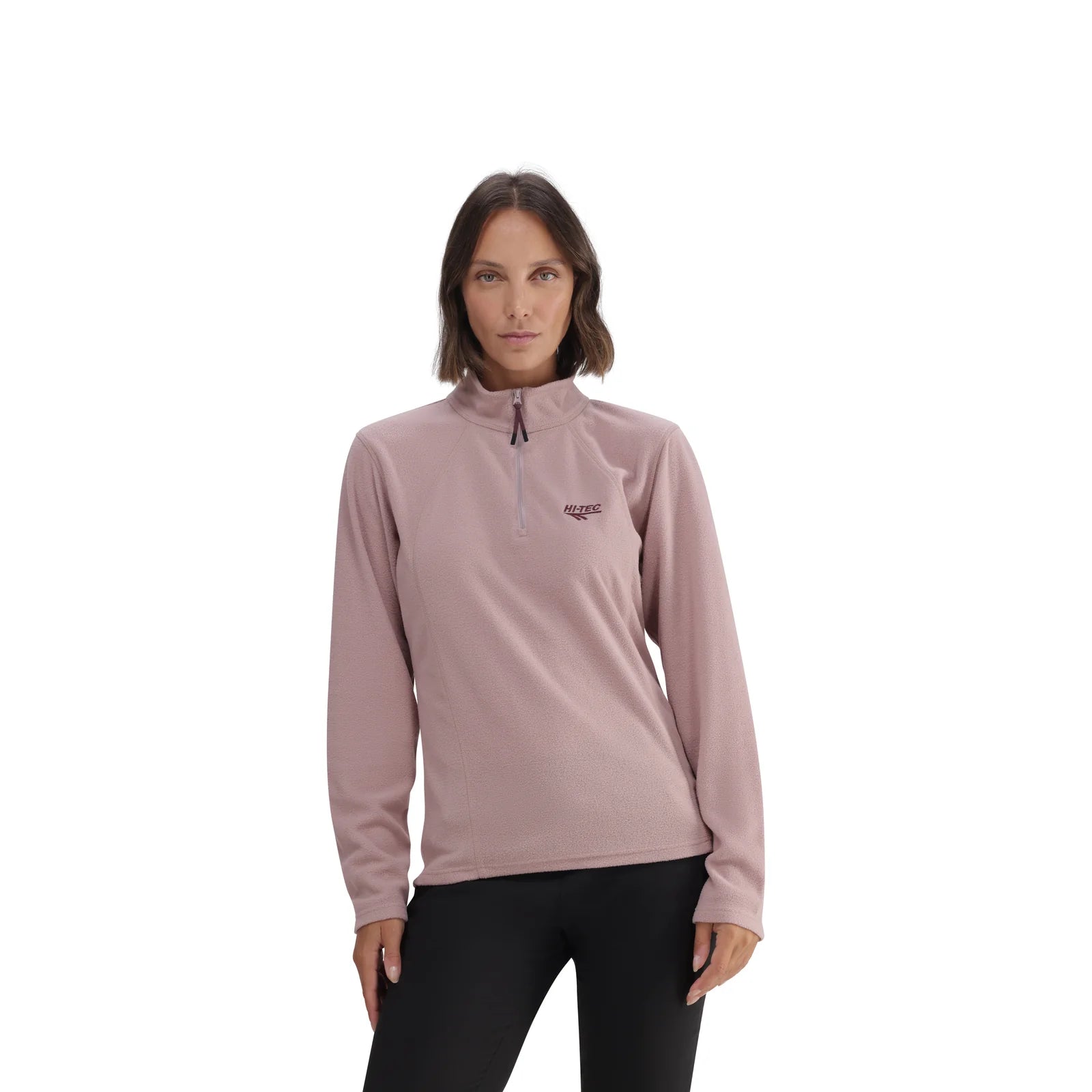 Tech 1/4 Zip Fleece in Deauville Mauve