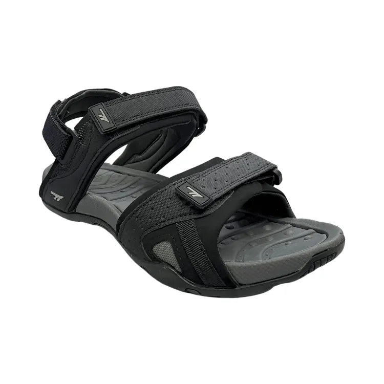Ula Sandals in Black / Charcoal / Cool Grey