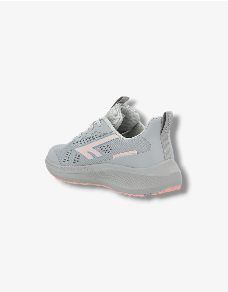 Kamari Shoe in Grey / Coral