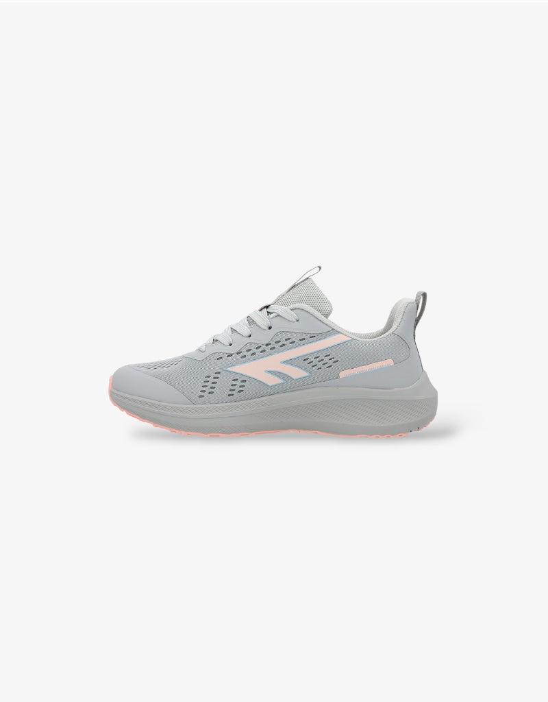 Kamari Shoe in Grey / Coral