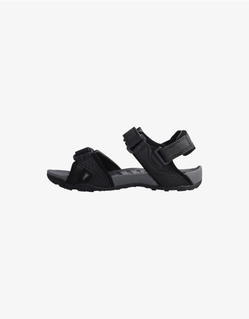 W Ula Sandal in Black / Charcoal / Cool Grey