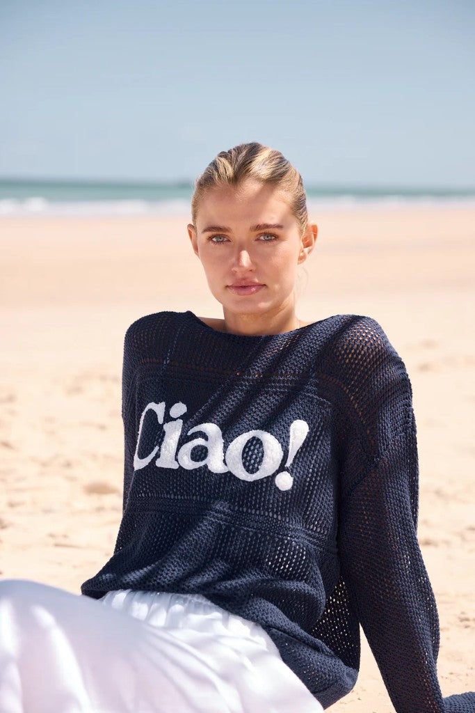 Ciao Knit in Navy