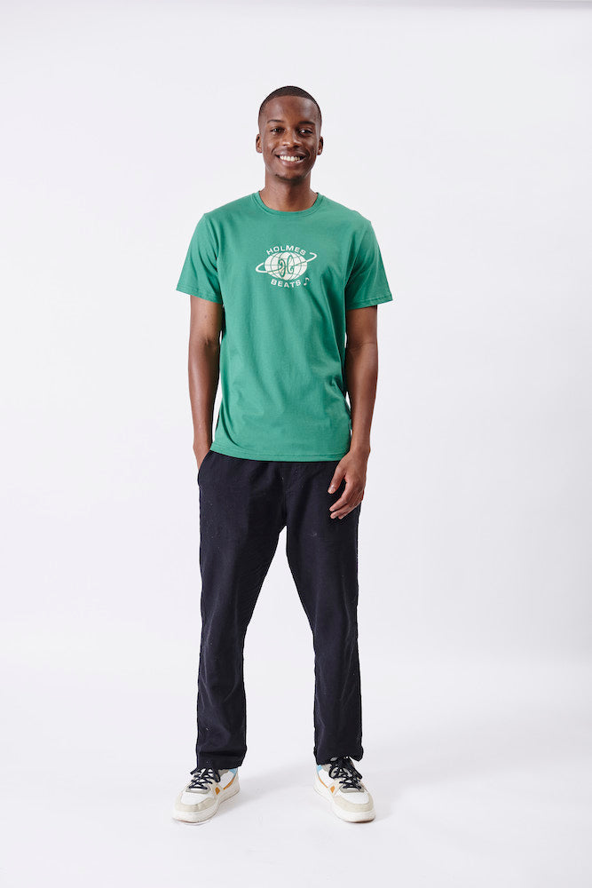 Beats SS Tee in Deep Sea Green