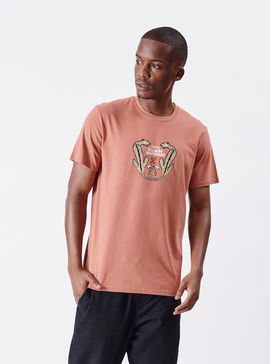 Original Leopards SS Tee in Ginger Spice