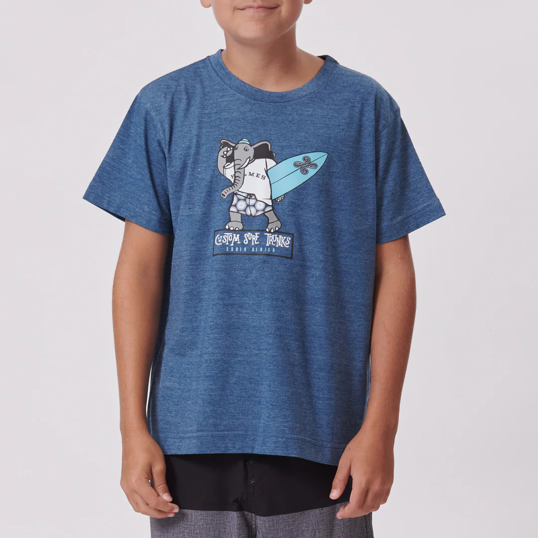 Boys Trunk Tee in Blue