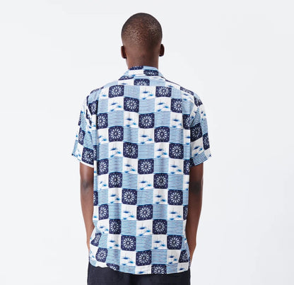 Aloe Cocktail Print Short Sleeve Shirt