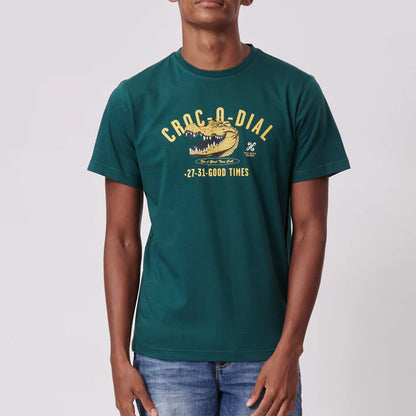 Crocs SS Tee in Green