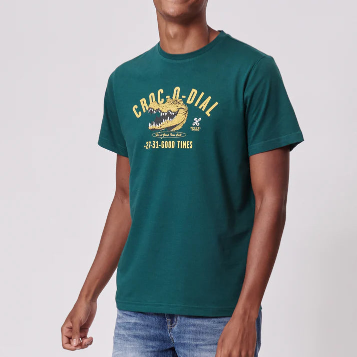 Crocs SS Tee in Green