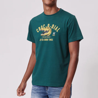 Crocs SS Tee in Green