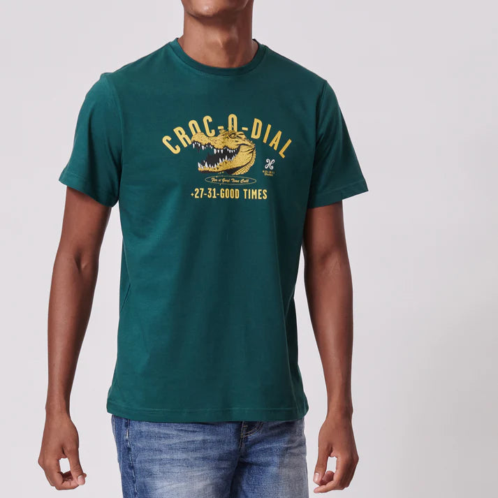 Crocs SS Tee in Green