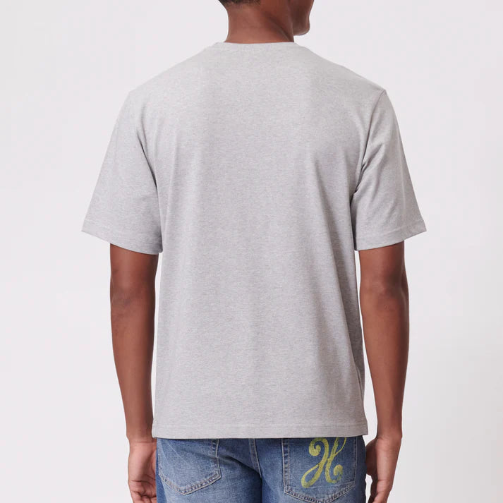 Traditional Med SS Tee in Grey