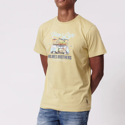 Van Life SS Tee in Yellow
