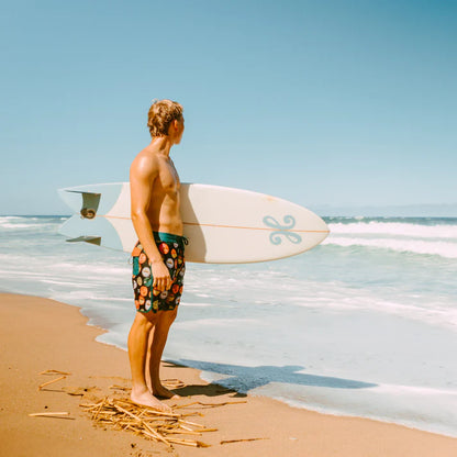 Vinyl Scallop Boardshorts