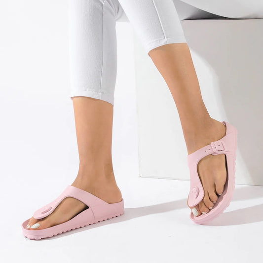 Coastal Sandal in Blush Pink