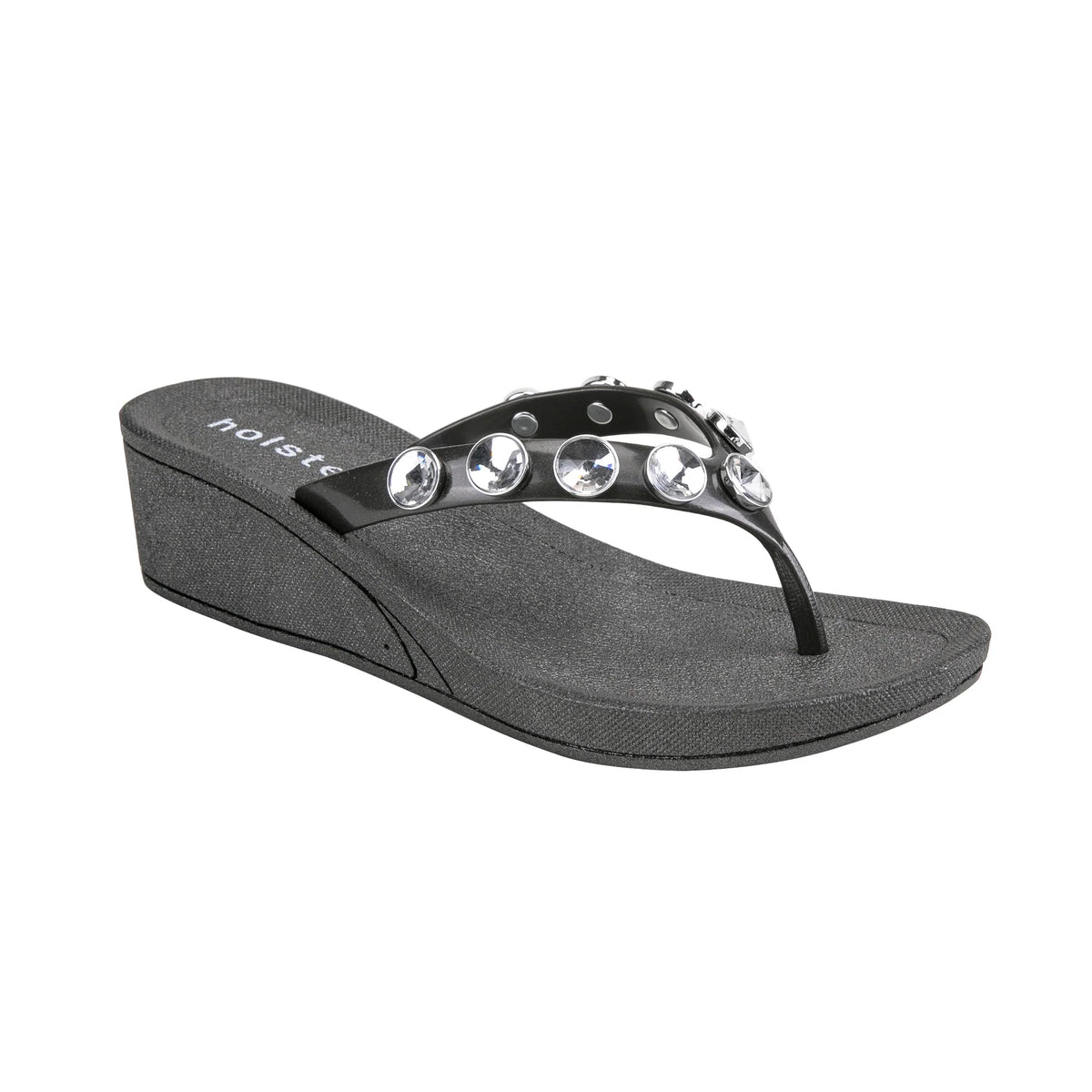 Neptune Wedge in Black