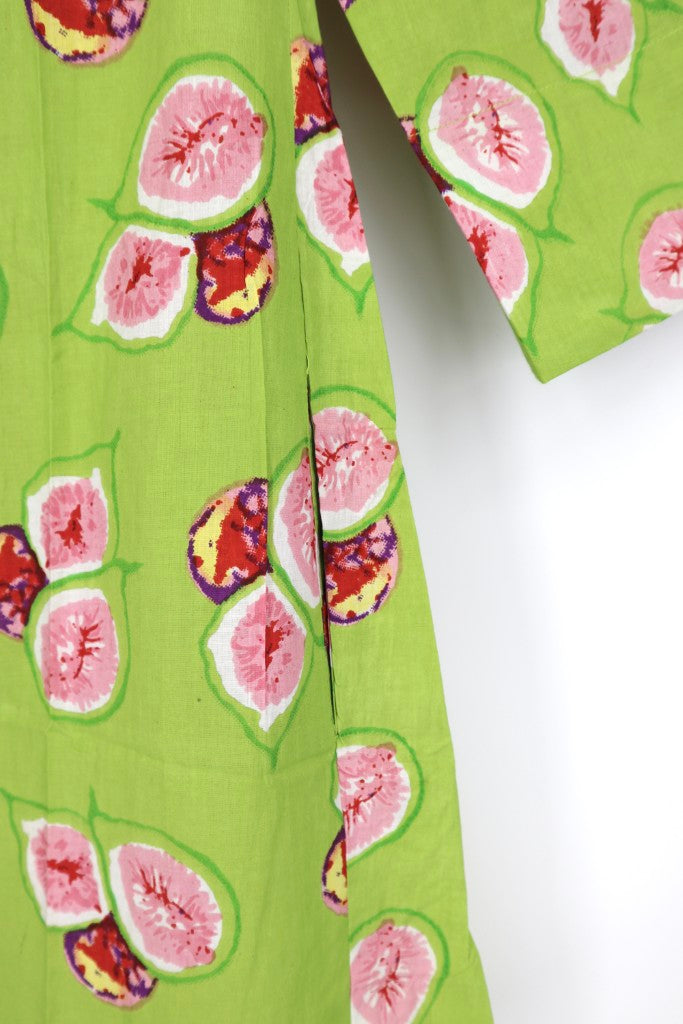 Tunic Dress in Green Fig