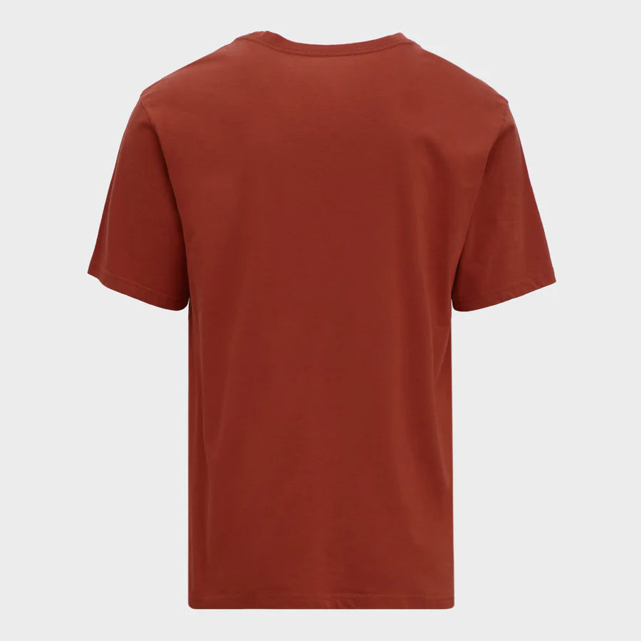 Built Icon Tee in Intense Rust