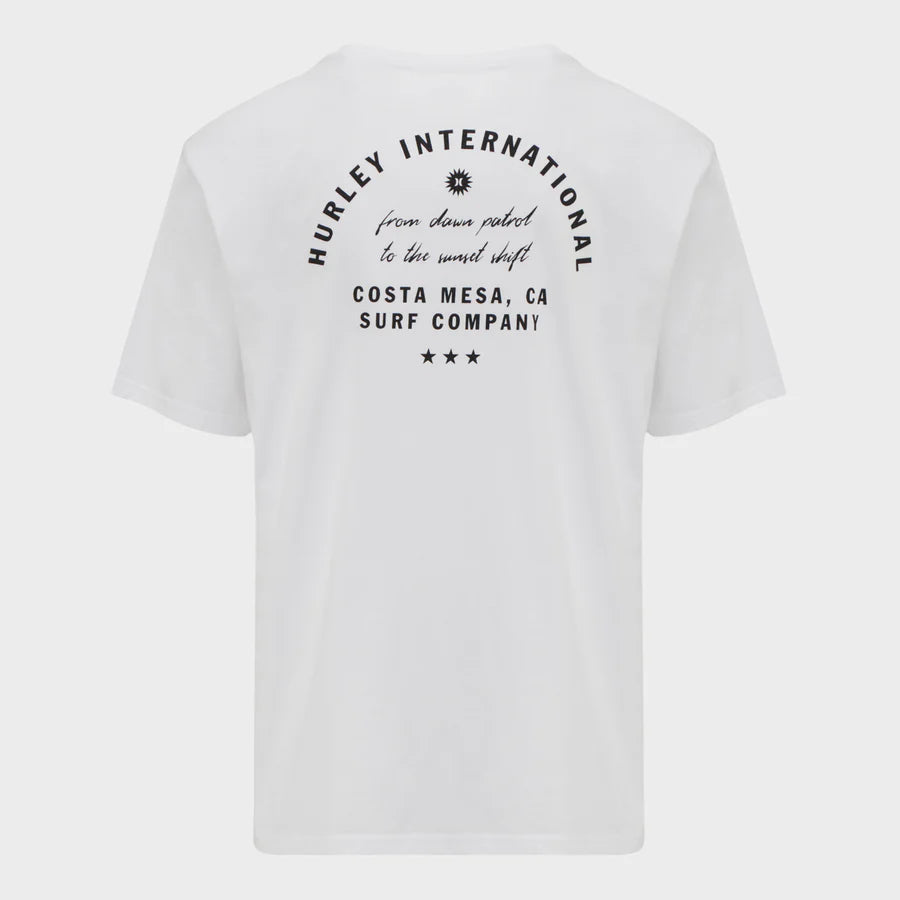 Dawn Patrol Tee in White