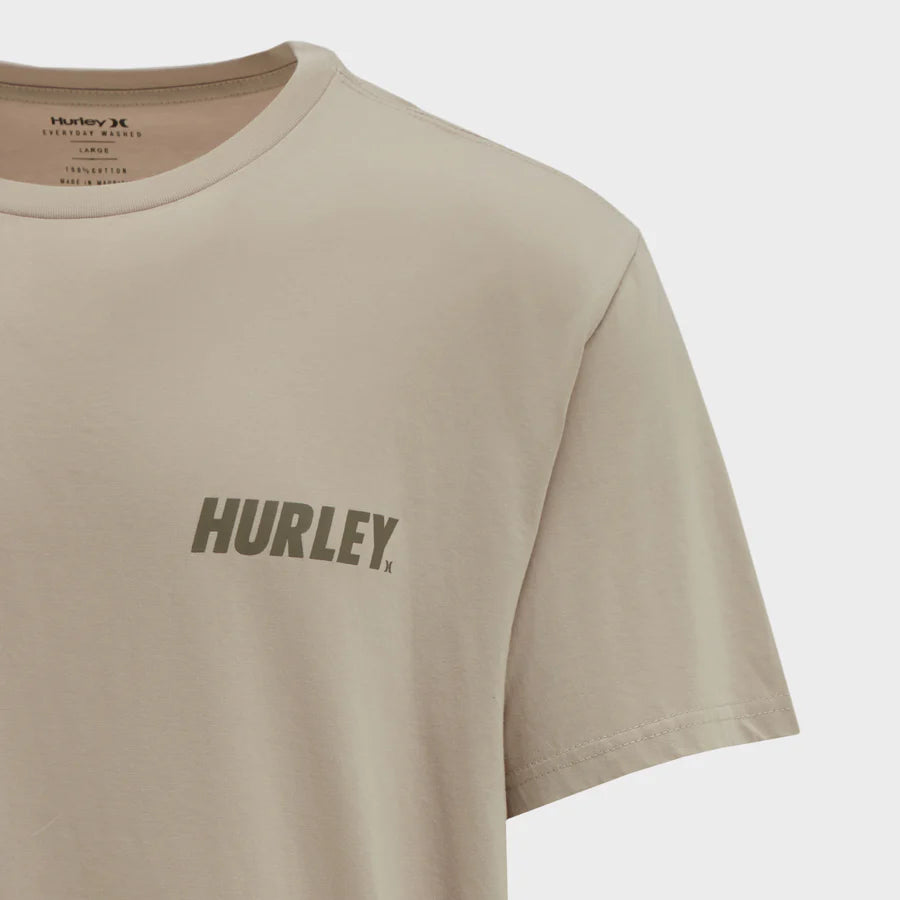 Fastlane Small Tee in Stone