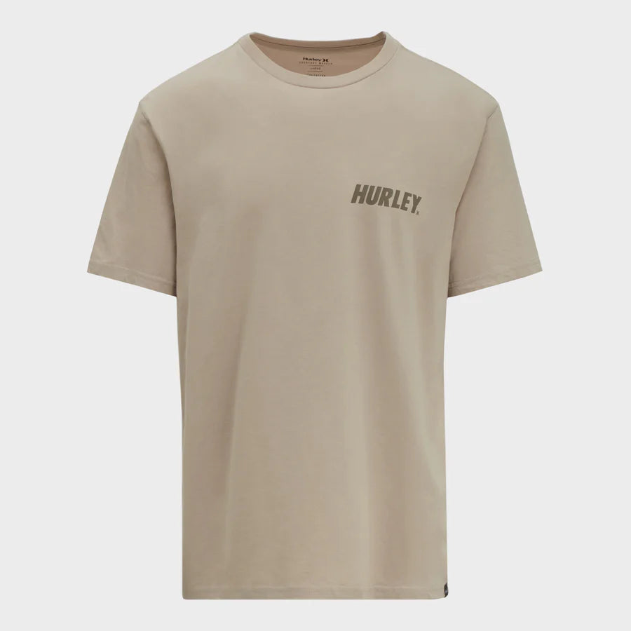 Fastlane Small Tee in Stone